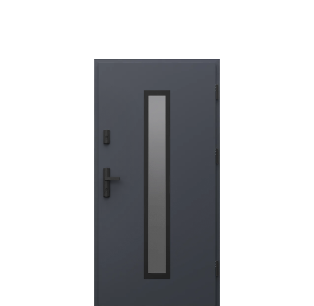 Drzwi wejściowe z montażem Porta THERMO GLASS OPTIMUM