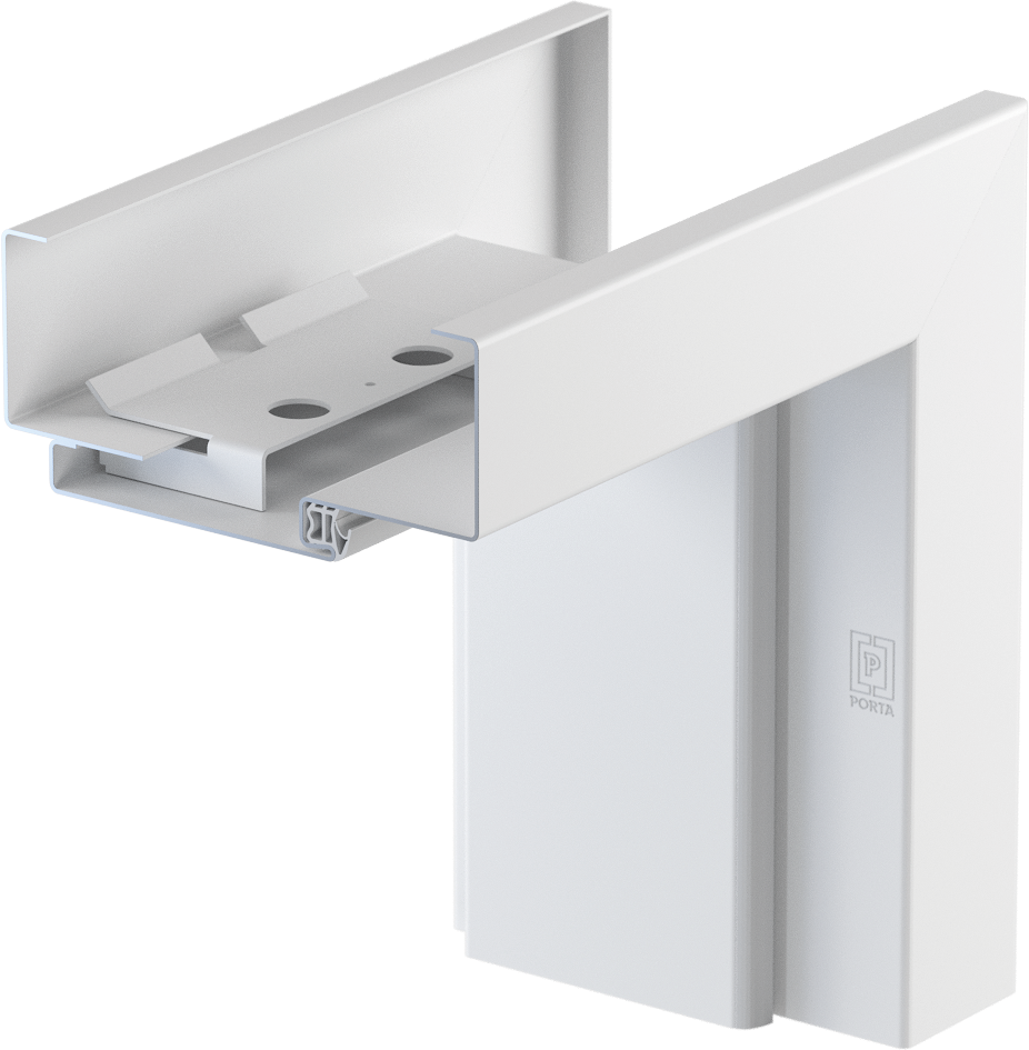 Ościeżnica Stalowa z montażem PORTA SYSTEM ELEGANCE do drzwi