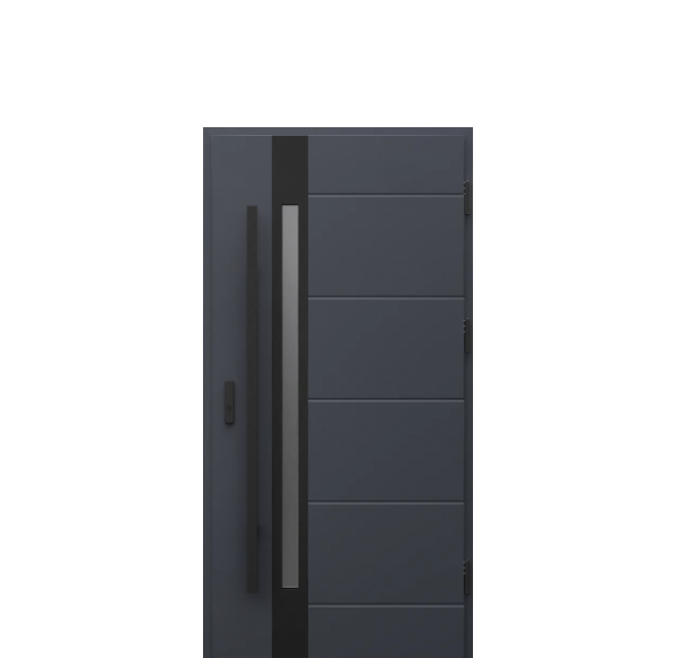 Drzwi wejściowe z montażem Porta THERMO GLASS z montażem