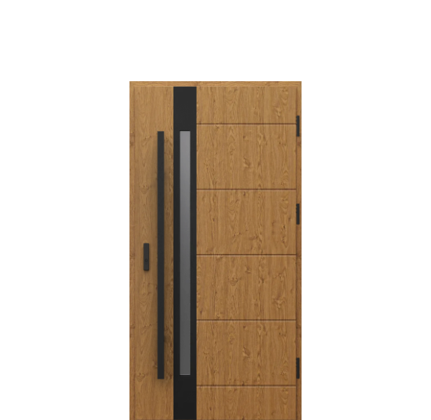 Drzwi wejściowe z montażem Porta THERMO GLASS z montażem