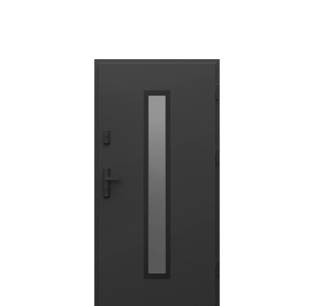 Drzwi wejściowe z montażem Porta THERMO GLASS z montażem